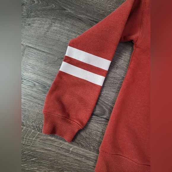 Girls " cozy vibes " crewneck size 7 - Picture 3 of 3